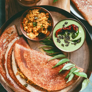 Quinoa Masala Dosa (Ekadashi)
